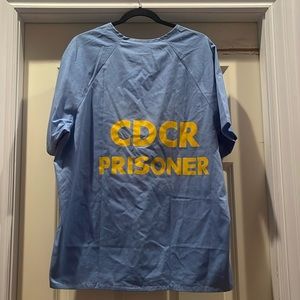 CDCR state uniform shirt sz Small